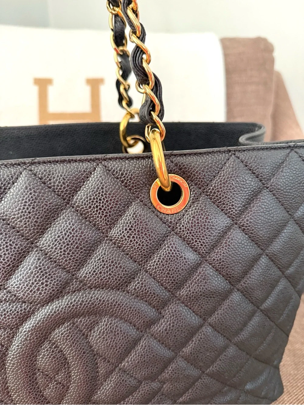 CHANEL authentic caviar